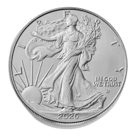 2026 Silver American Eagle - BU