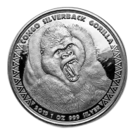 1 oz Congo Silverback Gorilla