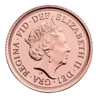 Half Sovereign Coin QEII 2022 UK