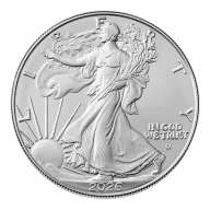 2026 $1 American Silver Eagle 1 oz Brilliant Uncirculated