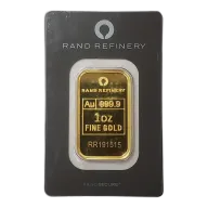 1 oz Minted Bars Gold Bar