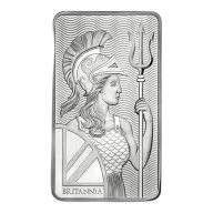 100 oz Silver Bar - Britannia