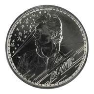 1 OUNCE SILVER ROYAL MINT DAVID BOWIE