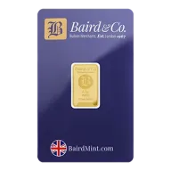 2.5g Gold Bar Minted 9999