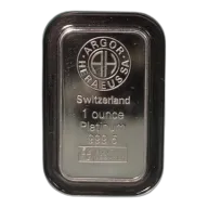 1 oz Platinum Bar- Random