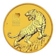 2022 1/10 Oz Lunar Year of the Tiger(Inc Capsule) - Perth Mint