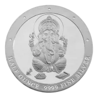 1/2oz Silver Round Ganesh 999