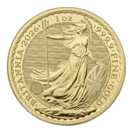 2026 British Gold Britannia 1 oz (BU)