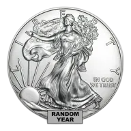 1 Oz American Silver Eagle BU (Dates of Our Choice)
