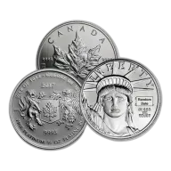 1/2 oz Platinum Coin .9995 Fine - Random Brand - Secondary Market