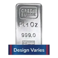 Pre-Owned 1 oz Platinum Bar