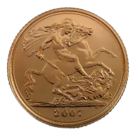 Half Sovereign Gold Coin