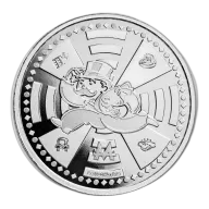 2024 Samoa Monopoly 1 oz Silver Bullion Coin