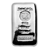 100g Silver Bar Cast 999