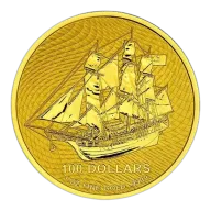 2022 1 Oz Cook Islands Bounty Gold Coin (BU)