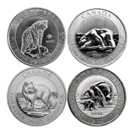 1.5 oz Wildlife Silver Coin