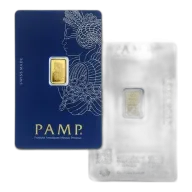 1 GRAM GOLD BAR PAMP