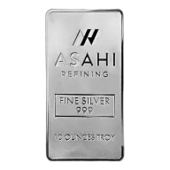 10 oz Asahi Silver Bar