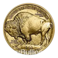 1 oz 99.99% Gold Buffalo Round