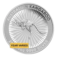 1 oz Australian Kangaroo Silver Coin (Year Varies)