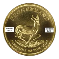1 oz South African Mint Krugerrand Gold Coin