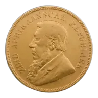 South Africa 1 Pond Gold Coin - XF+ (Random Year)
