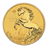 2026 Australia 1 oz Gold Lunar Horse BU (Series III)