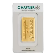 C. Hafner 25 g Gold Bar