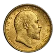 1902-1910-M Australia Gold Sovereign Edward VII BU