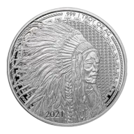 2021 1 oz Silver Asahi Liberty Trade Buffalo includes capsule