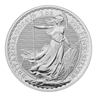 2024 UK Britannia King Charles III 1 oz Silver Bullion Coin