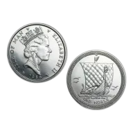 1 Ounce Isle of Man Noble Platinum Coin