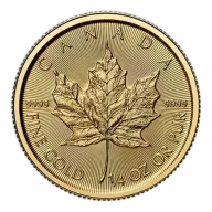 2026 1/4oz Maple Gold Coin | Royal Canadian Mint