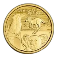 2021 Australia 1/4 Gold Australian Wildlife BU