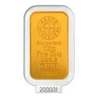Gold 100 gram Argor-Heraeus Minted Bar
