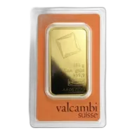 100g Valcambi Gold Bar