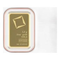 2.5g Valcambi Gold Bar