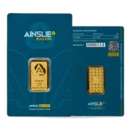10g Ainslie Minted Gold Bar
