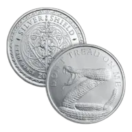 1 oz Don't Tread On Me BU Silver Round 2026