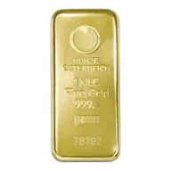 1 Kilo Austrian Mint Gold Bar