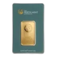 1 oz Gold Bar - The Perth Mint (Classic, Green Assay)