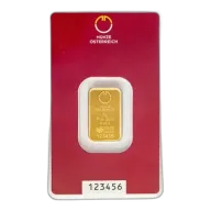 Gold Bar 5g Gold Austrian Mint
