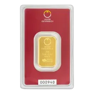 Gold Bar 10g Gold Austrian Mint