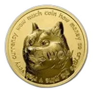1 oz Gold Round - Dogecoin Round