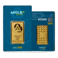 1oz Ainslie Minted Gold Bar