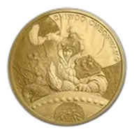 1 oz South Korean Gold Chiwoo Cheonwang BU (Random Year)