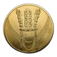 2020 South Korea 1 oz Gold Crown BU