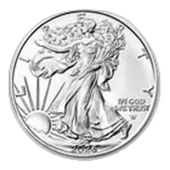 2026 1 oz American Silver Eagle Coin BU