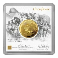 2021 Armenia 1/2 oz Gold Noah's Ark BU