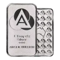 1oz Ainslie Minted Silver Bar